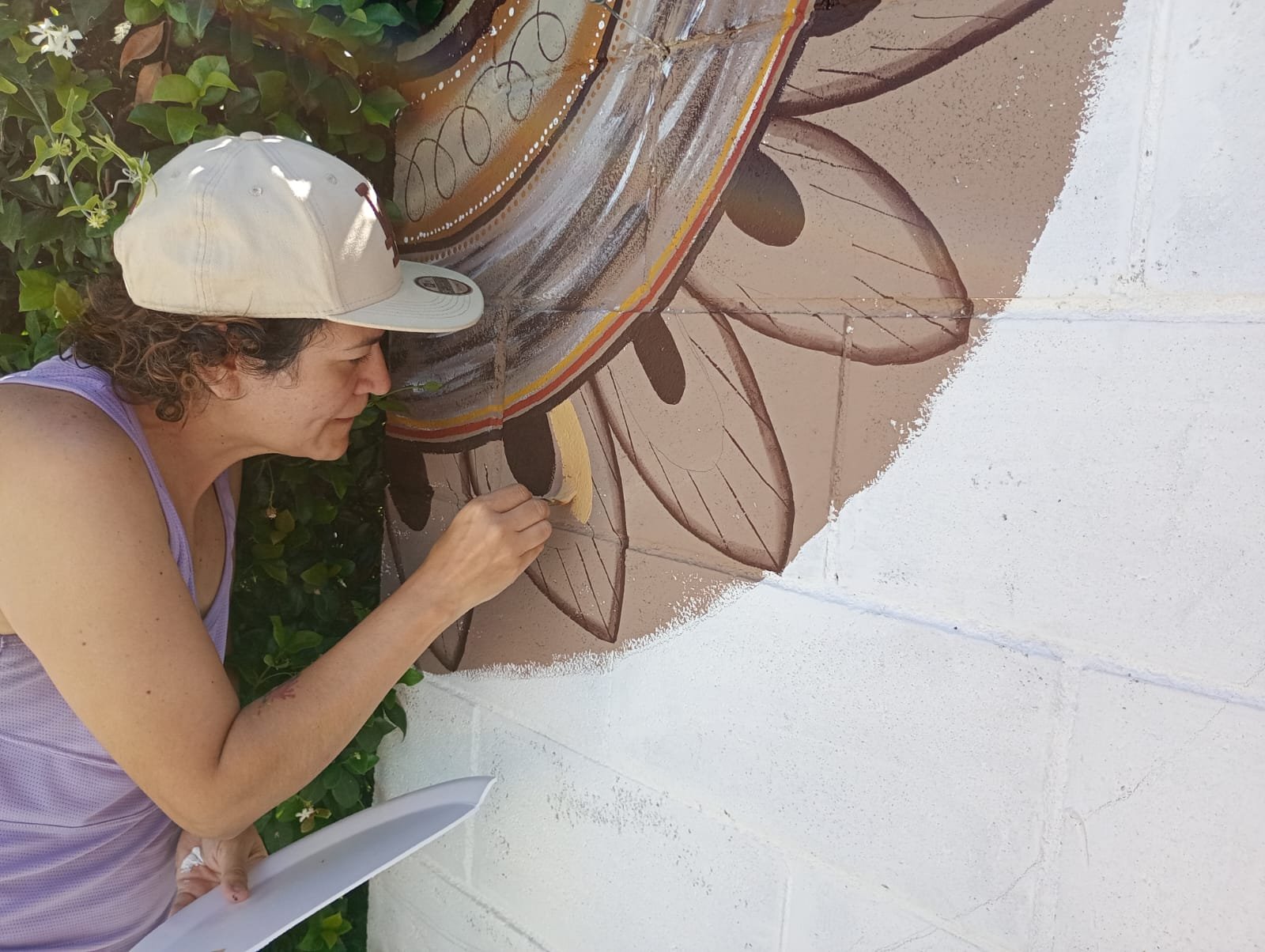 Mural alumna Naturales Art