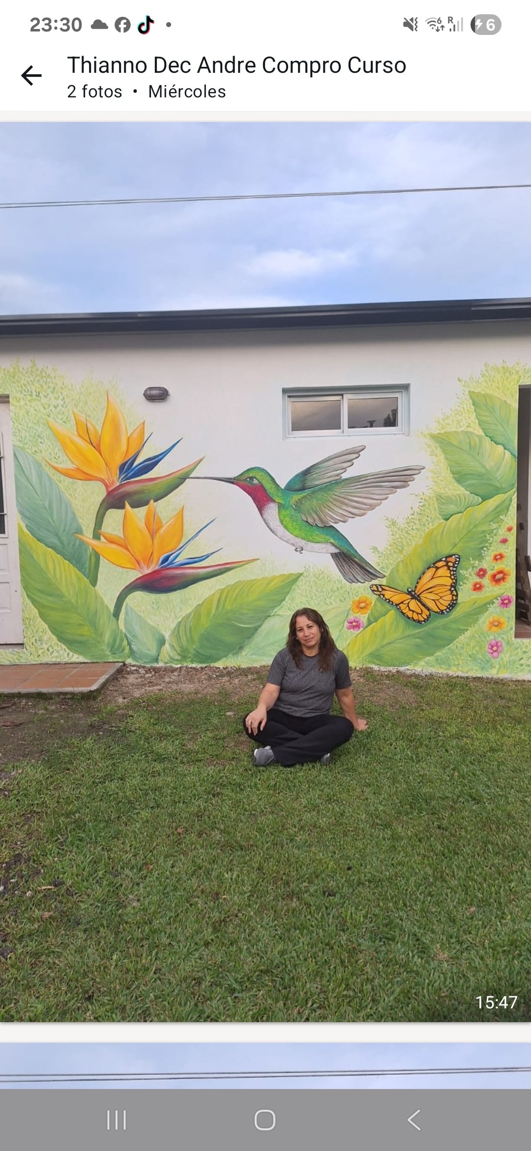 Mural alumna Naturales Art